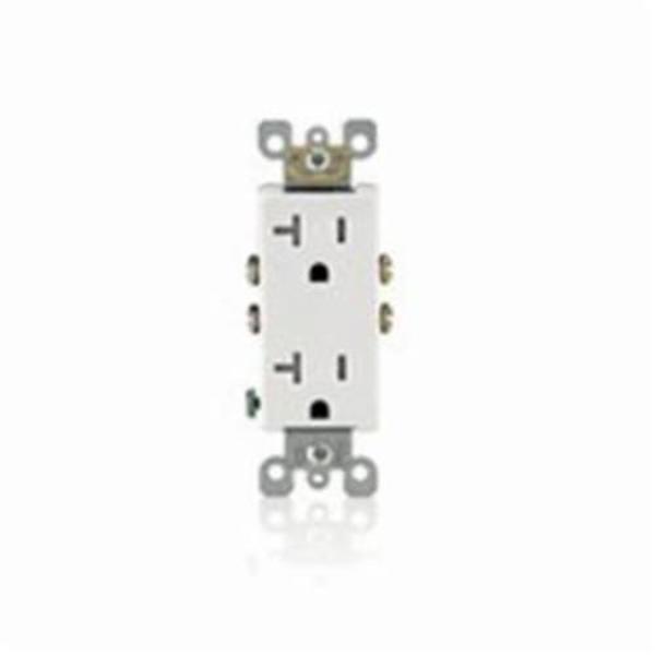 Leviton Tamper Resistant Duplex Recept 20A 125V T5825-GY